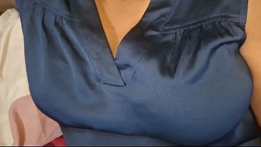 Horny brunette alone solo HD video