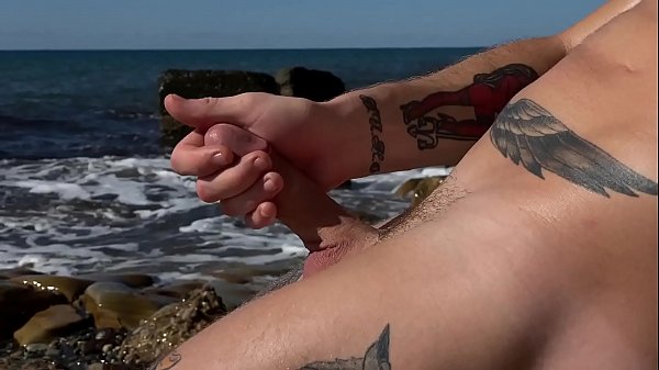 Download Video - I took my solo jerking off for you in transparent panties with a beautiful view of the sea &rpar; Sun &comma; sea &comma; tanned body &comma; my cock and cum &rpar; Falcon Al