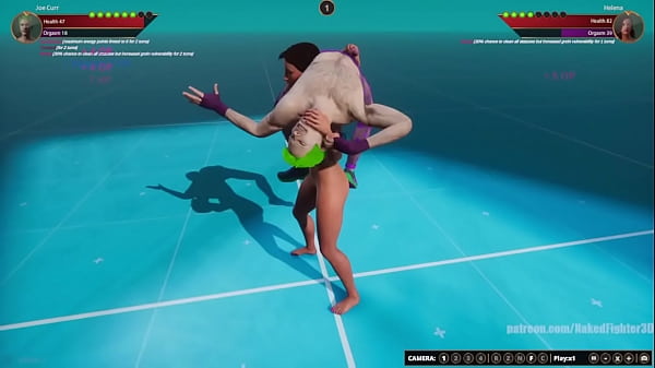 Joe Curr VS Helena (Naked Fighter 3D)
