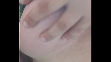 Purple tits cable ties punished tits