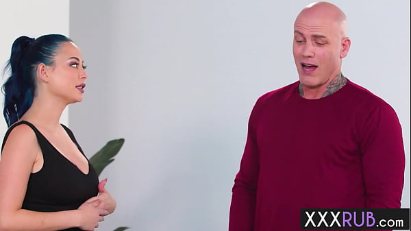 XxxRub.com - Eve Marlowe rewarded with rough fucking after she massage and sucked dick