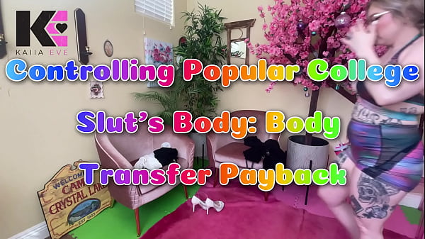 Controlling Popular College Slut's Body: Body Transfer Payback Magic Control Success