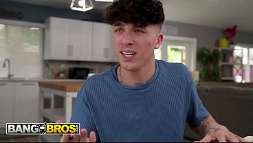 BANGBROS - Rachael Cavalli Ends A Steamy Shower With Axel And Ethan Covering Her Face With Cum