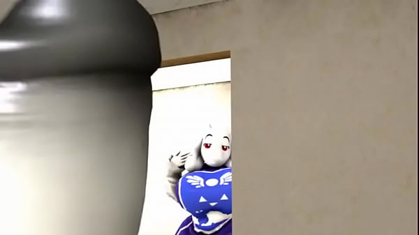 Toriel cavalga futa Temmie
