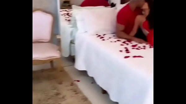 Brunette Queen Bee with Tan Skin and Soft, Beautiful Hair films in Sexy Lingerie Privacy