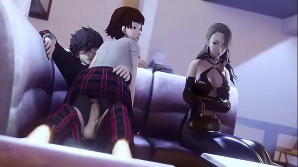 Download Video - &lbrack;amateurthrowaway&rsqb; Makoto Niijima rides Akira while Sae watches