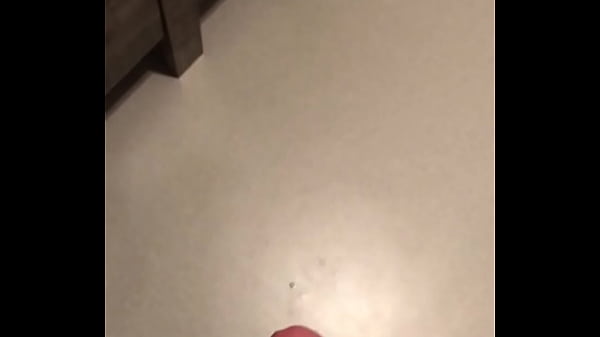 Quick cum in work bathroom