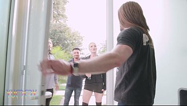 Sexy Latinas Bruna Santos and Sabrina Fit in an Intense scene doing DP, footjob and Piss drinking