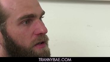 busty latina tranny anals her colleague in the office 