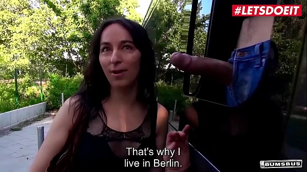 BUMS BUS - #Priscilla - Amateur German Babe Gets Her Pussy Drilled Hard On The Van By A Big Cock