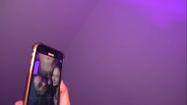 Lesbian joke ended with double blowjob and group anal sex with a big dick