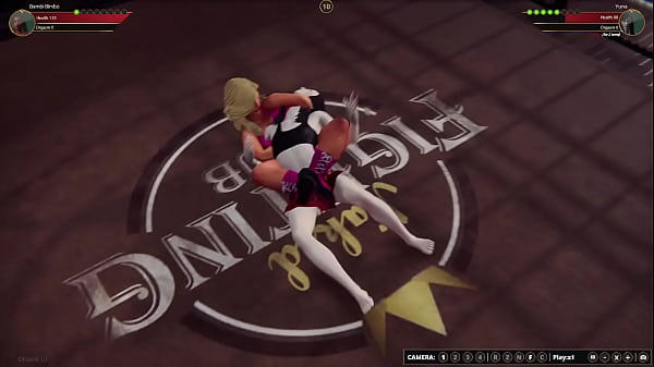 Bambi Bimbo VS Yuna (Naked Fighter 3D)