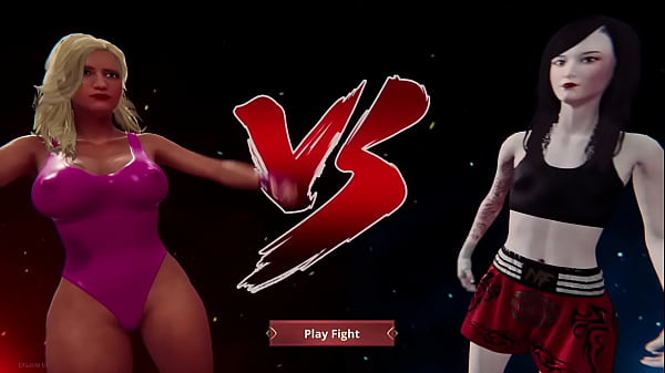 Bambi Bimbo VS Yuna (Naked Fighter 3D)