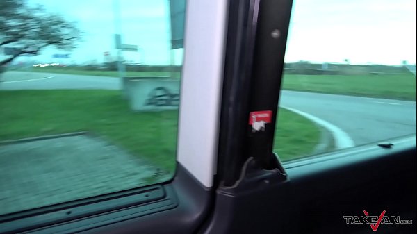 Czech Pick up Gets Rammed Hard and Ditched on a Field