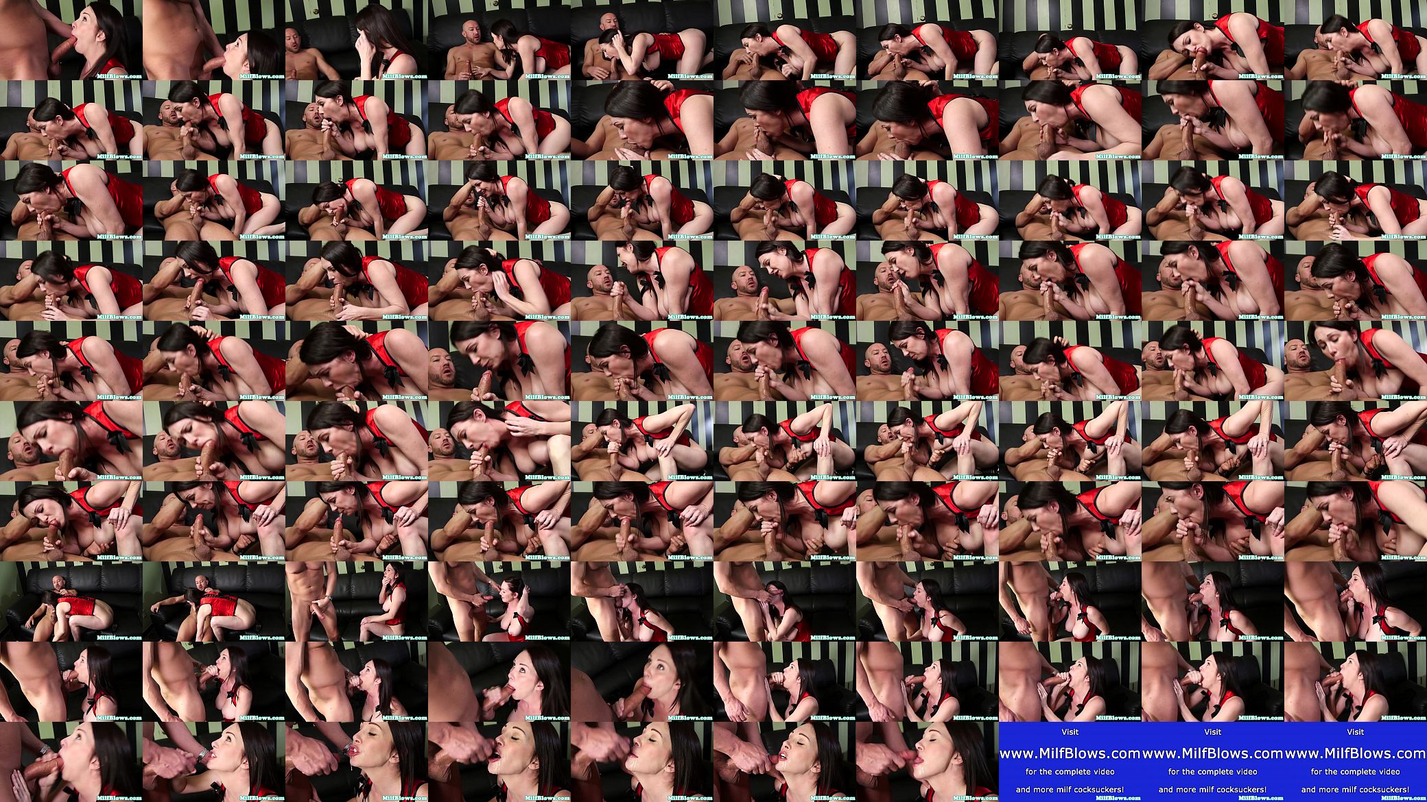 Milf tugging and cocksucking until cuminmouth 预览图