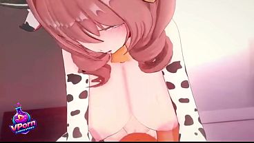 I paid girls dressed in cow costumes to have intense group sex