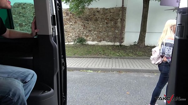 Takevan Girl with lost shoe find our van as best save solution but shes wrong