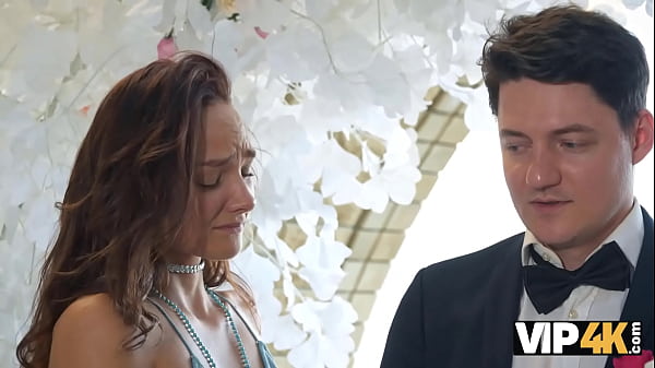 Download Video - VIP4K&period; Bride was fucked hard and got anal creampie while guests were watching