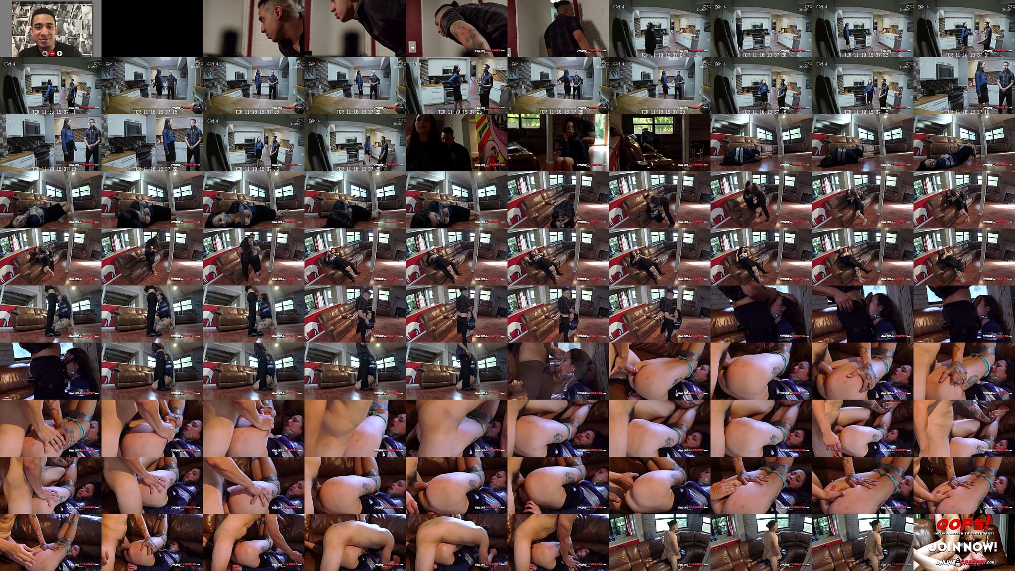 Mi is tied up and hardcore banged by creepy Bruno after deep throating him 预览图