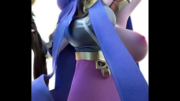 The Clash Royale witch showing her tits