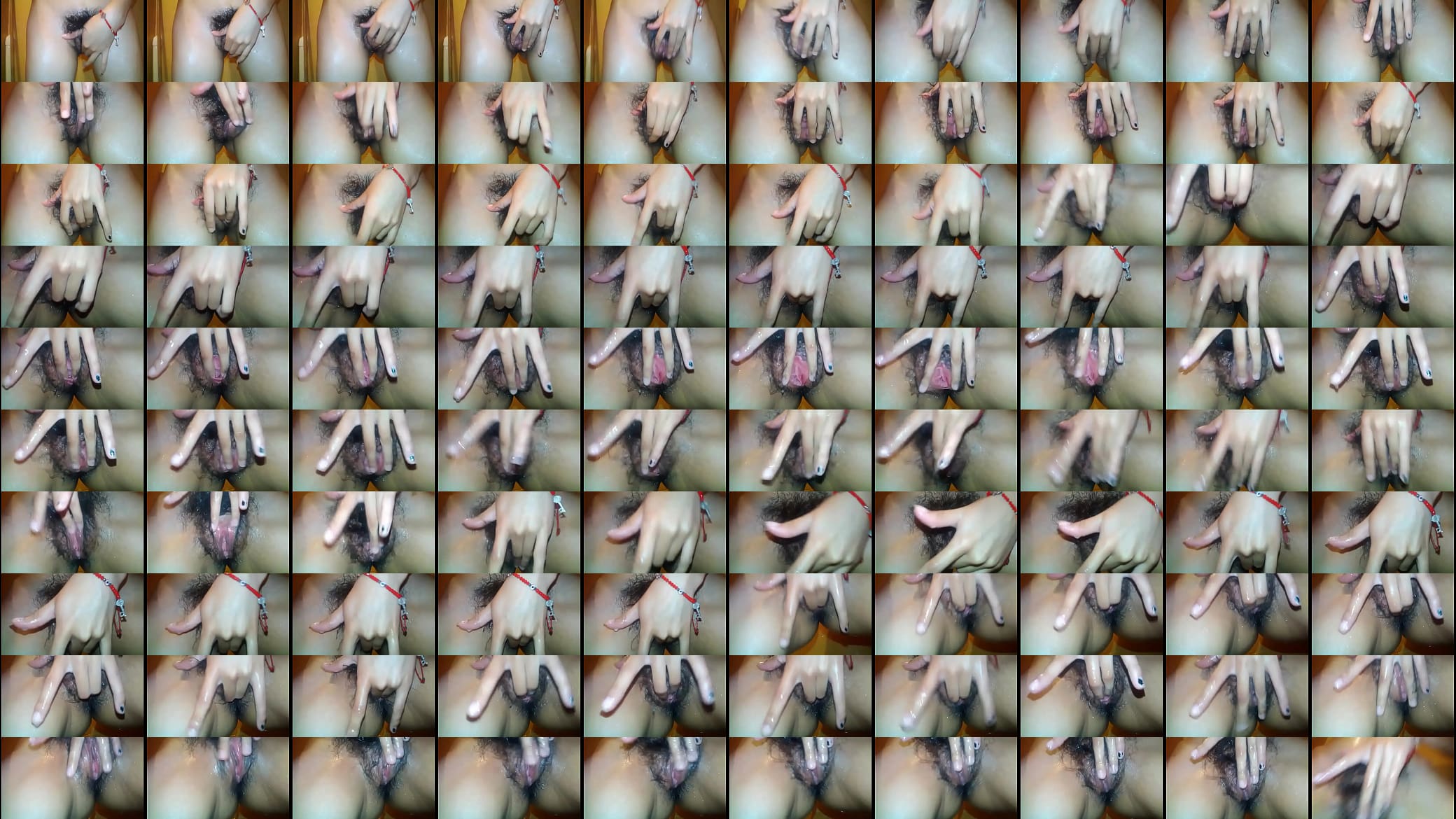 Flaquita toc&aacute;ndose mientras se ba&ntilde;a 预览图