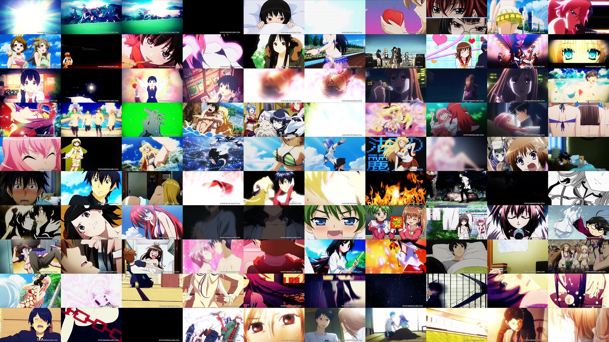 girls anime AMV  Turn Up The Sound Ecchi ReUpload 预览图