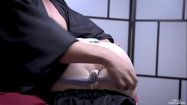 Shinobu Kocho being spanked and fucked - Bella Hentaigirl