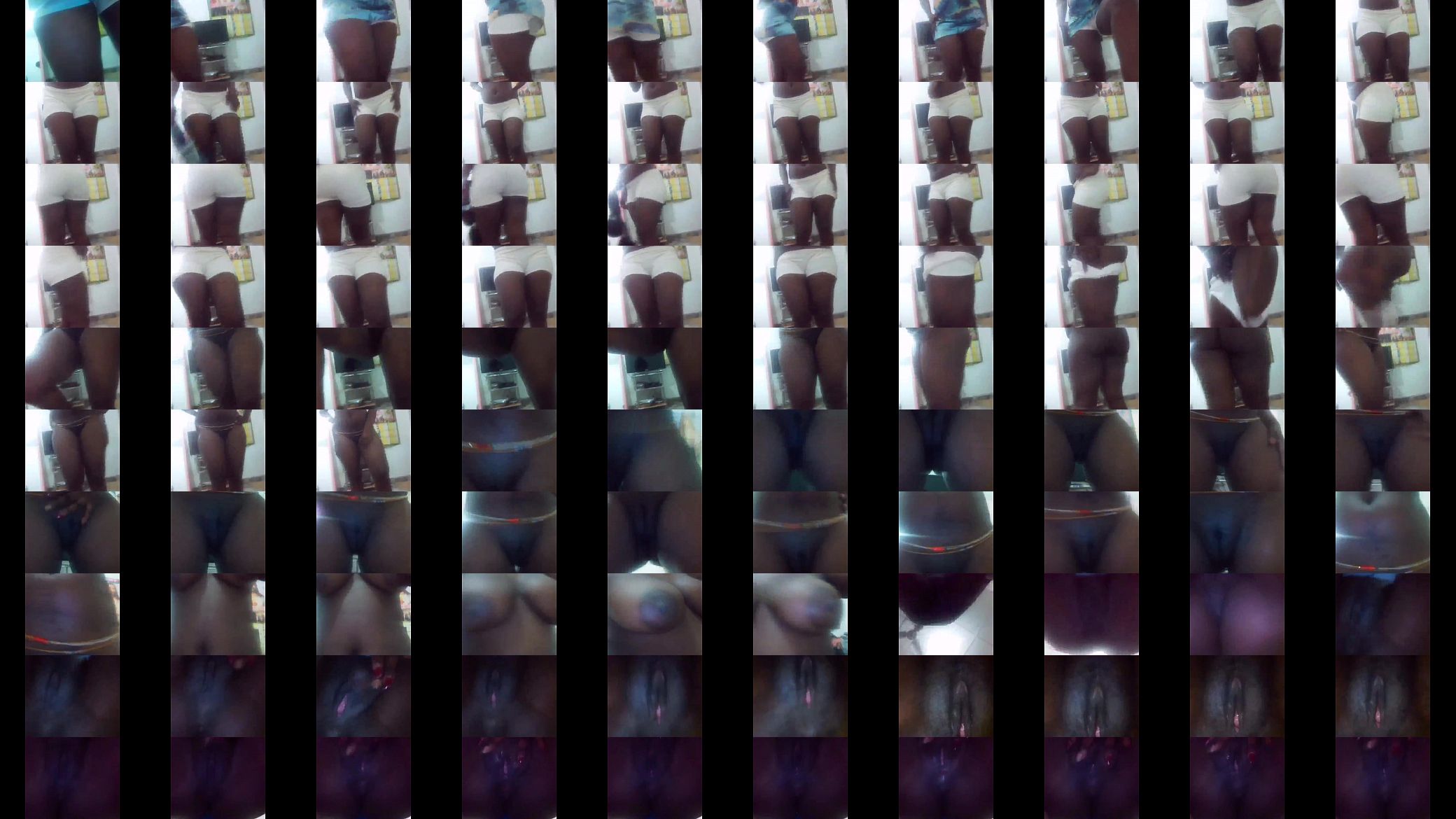 Very Gorgeous african teen strip naked 预览图