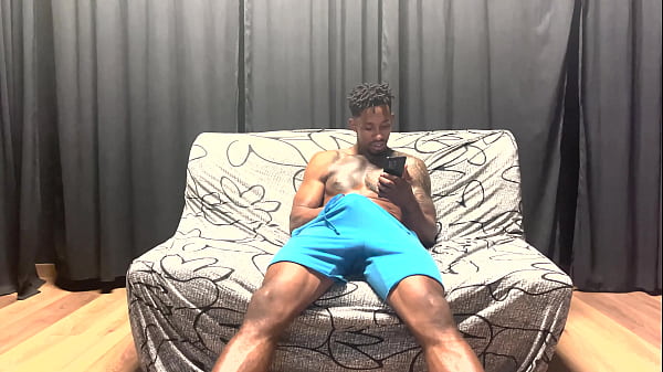JESUS REYES masturbates watching my porn until I come in -CLAUDIA BAVEL-