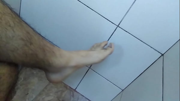 Download Video - Blue socks and dirty feet after work