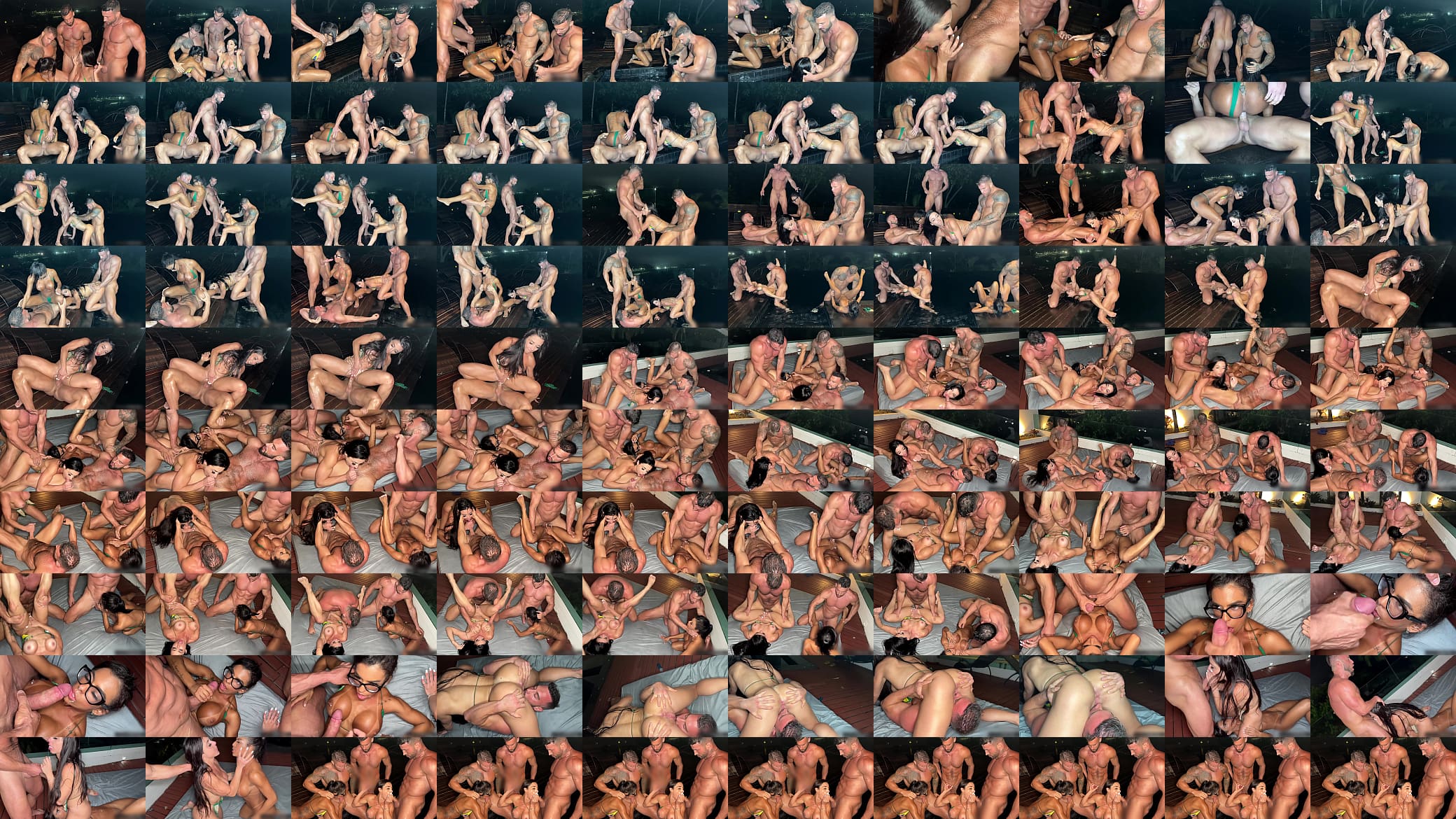 3 on 2 With Filou, ALfie, Luiza Marcato and Victoria Souza this Best Orgy Time In Rio! 预览图