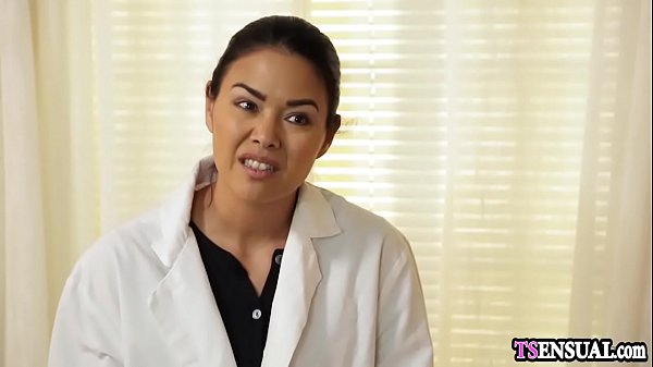 Download Video - Latina nurse shemale anal fucks a crazy patients ass