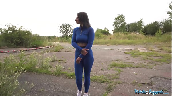 Public Agent Big tits Alexa Throat big dick pov blowjob and public sex