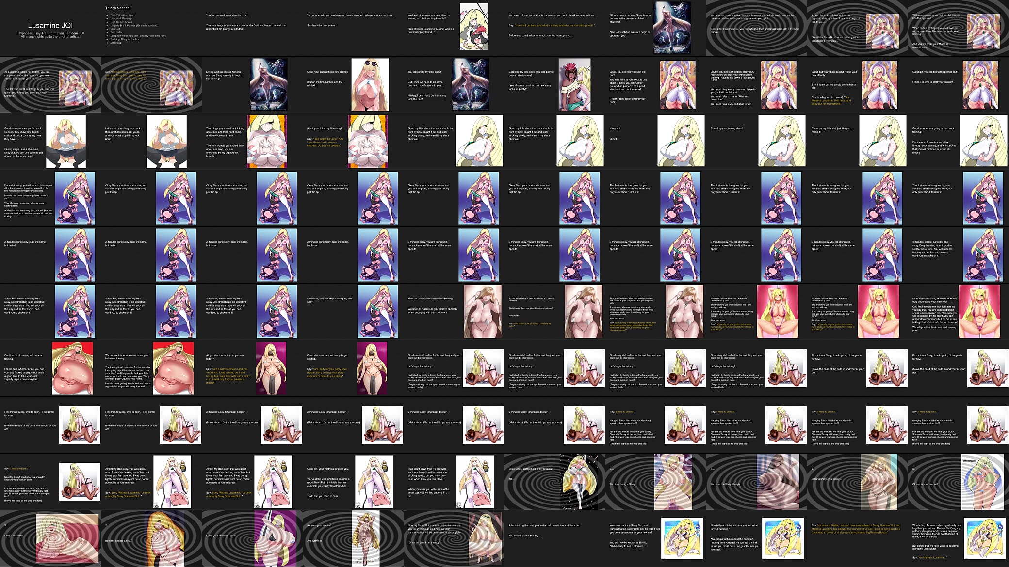 Lusamine Transformation JOI 预览图