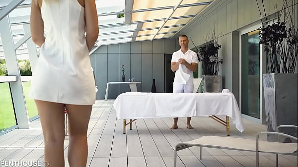 Download Video - PenthouseGold&period;com - Long-haired Blonde MILF Sharon White  Pussy-fucked Balls Deep on Massage Treatment