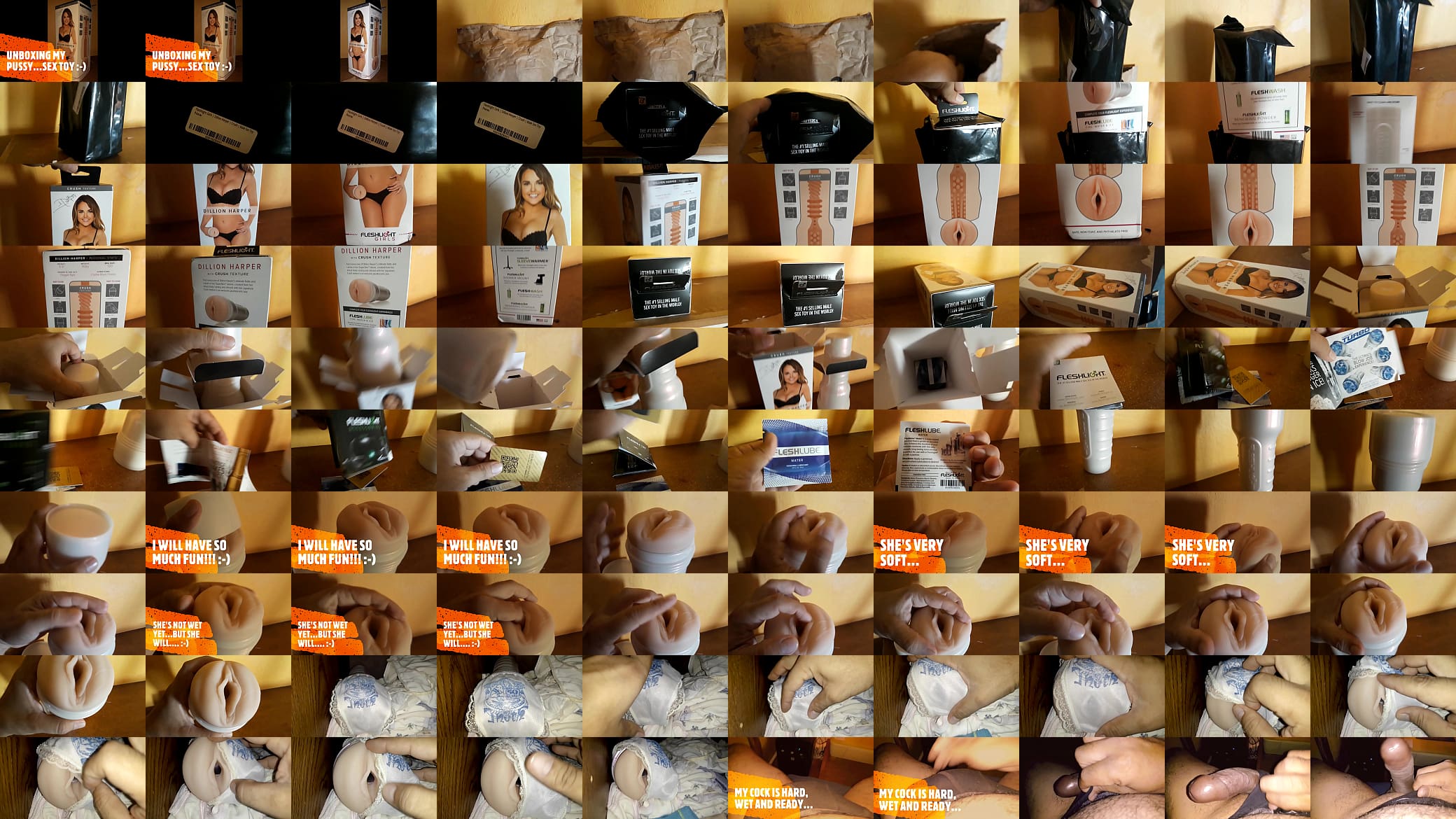 UNBOXING MY PUSSY...SEX TOY...FLESHLIGHT GIRLS 预览图