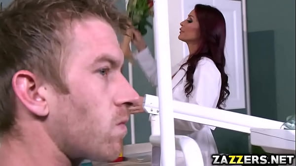 Miss Monique Alexander sucks her patient Danny Ds cock