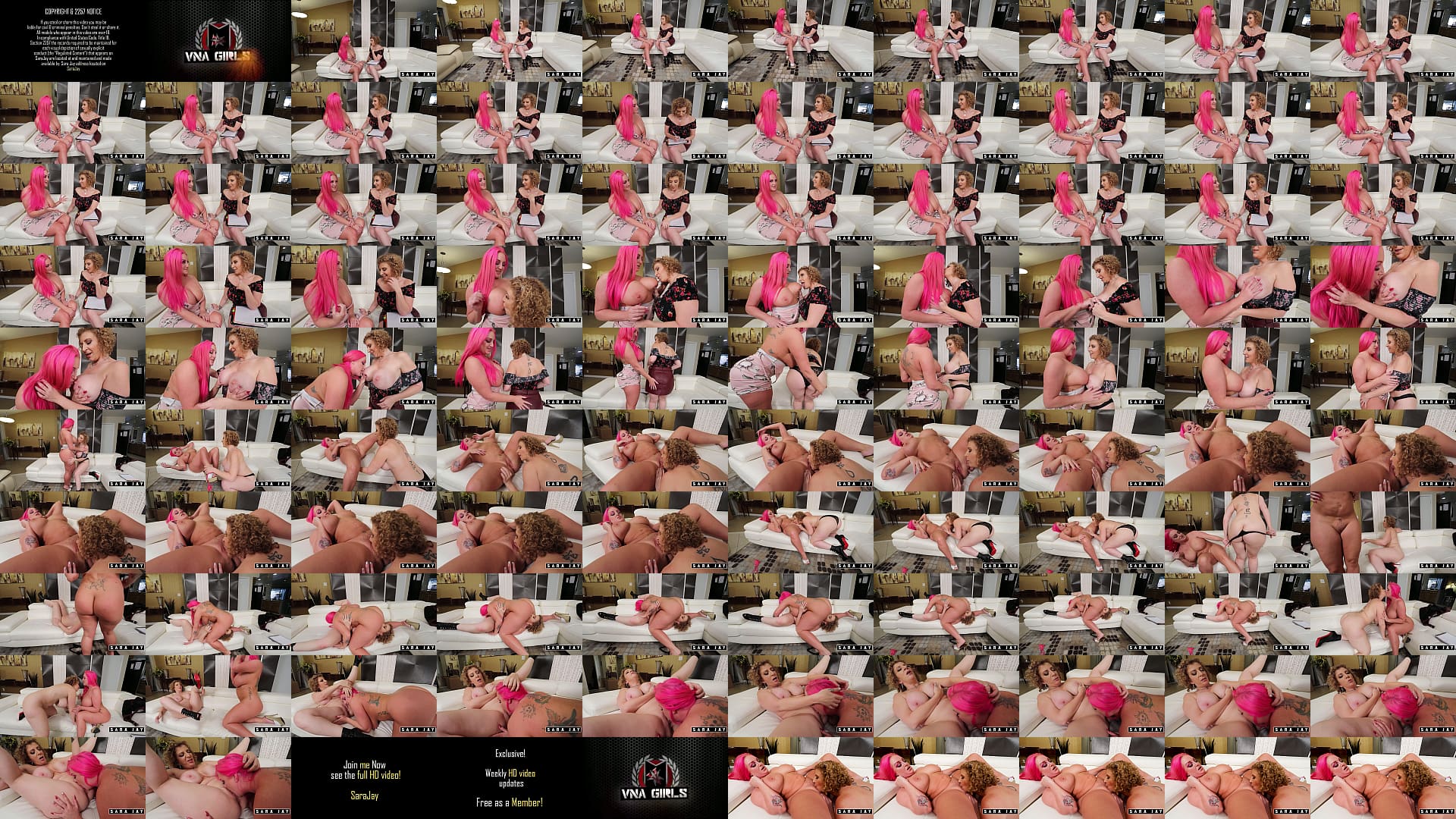 Hot Ass Hollywood Fingers Sara Jay&#039;s Soaking Pussy To Screams! 预览图
