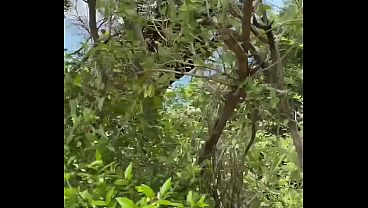 Super risky blowjob on public beach with 18yo Amateur Teen - Yoya Grey