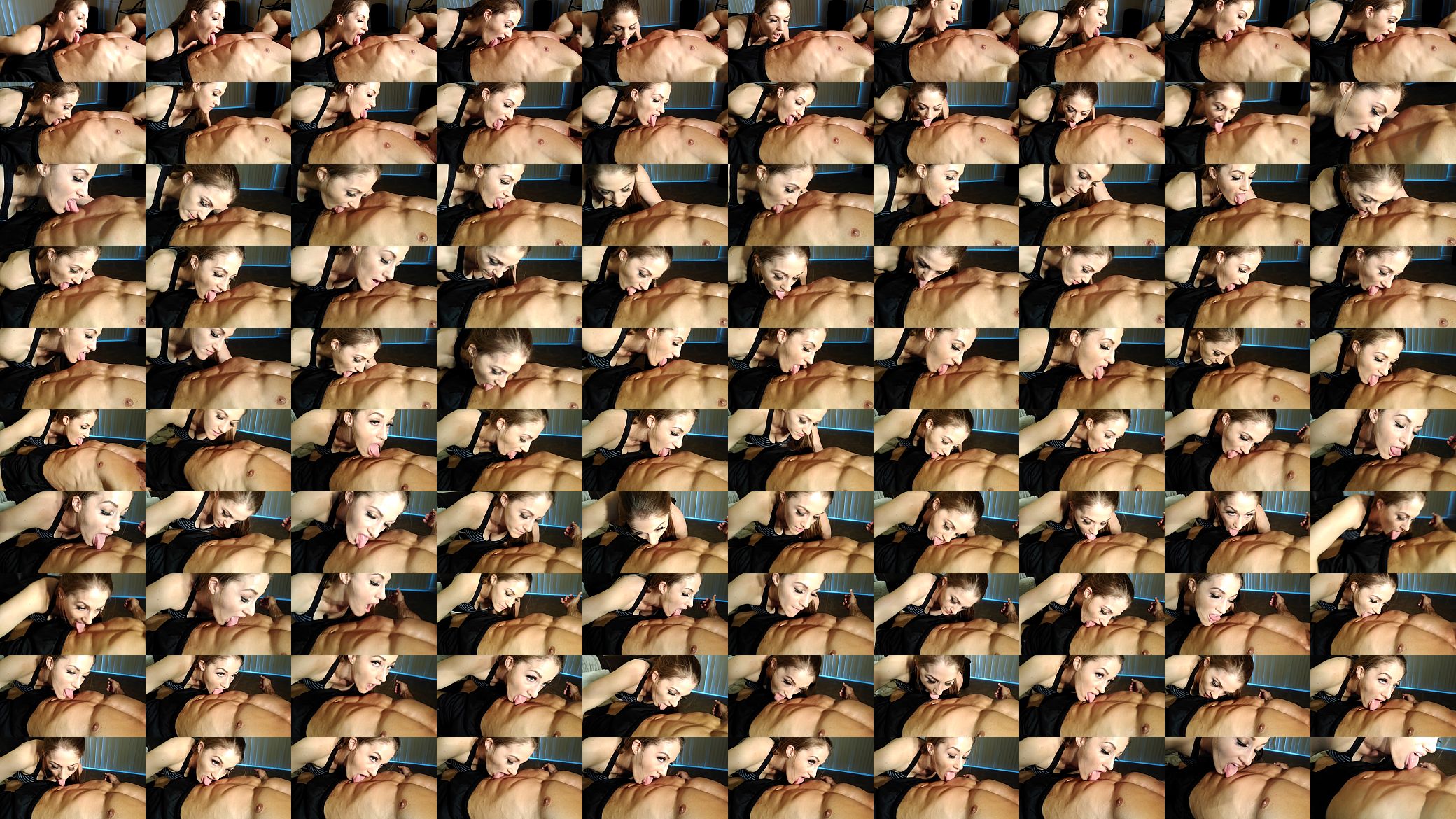 Terra Mizu licks my abs 预览图