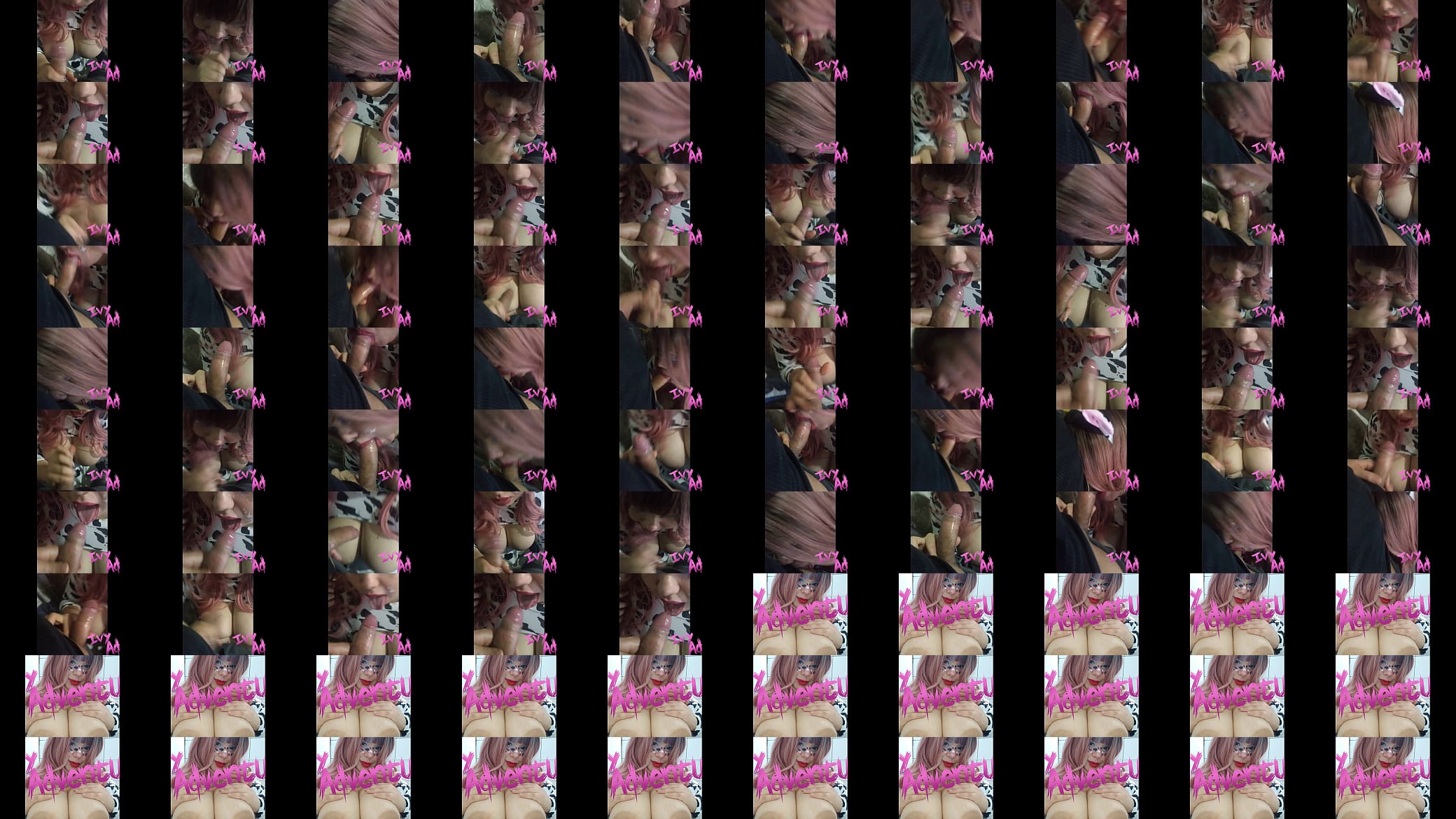 Hucow E-girl BJ Cumshot Preview - BBW Wife Ivy Adventure 预览图