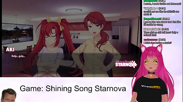 VTuber LewdNeko Plays Shining Song Starnova Aki Route Part 4