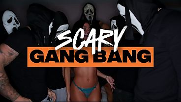 Martina Smeraldi Halloween Gangbang with Double Penetration Multiple Squirt and Cumshots