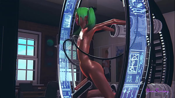 Download Video - Yaoi Femboy 3D - ash in a Sex Machine - Japanese asian manga anime game porn gay