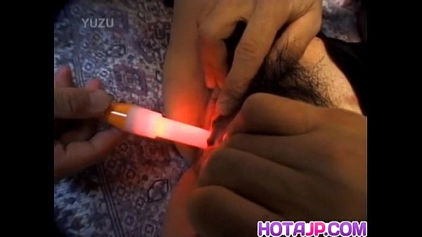 Milf gets sex toys on and in slit and dicks in mouth