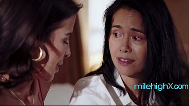 Stressed Single MILF Has A Moment Of Weakness With Her Babysitter