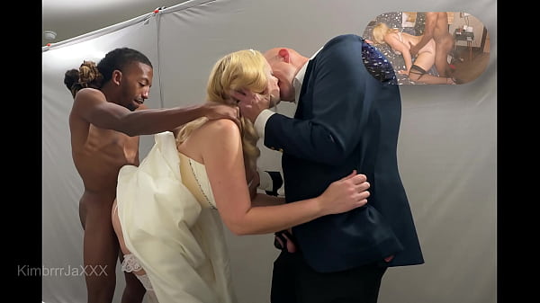 KimbrrrJaXXX - Getting fucked by BBC while saying my wedding vows