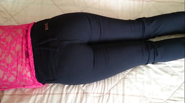 The maid's stepson enjoys and gropes my wife while she records and masturbates
