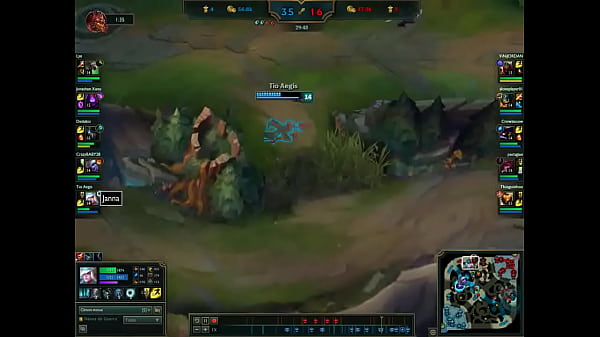 Janna fucking a Zed