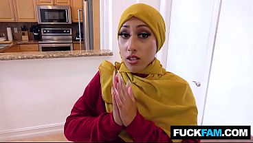 Horny HIJABI Babe Pilate Lessons Leads to Hardcore SEX Kira Perez, Nicky Rebel